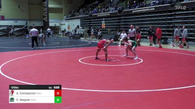 125 lbs Consi Of 8 #1 - Aedyn Concepcion, Gardner-Webb vs Carson Wagner, Binghamton