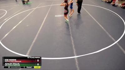 1st Place Match - Azalea Kallal, New Prague Wrestling vs Zoe Roddis, South St Paul Wrestling