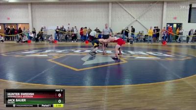 141 lbs Cons. Round 4 - Hunter Swedish, Washington & Jefferson vs Jack Bauer, Wilkes