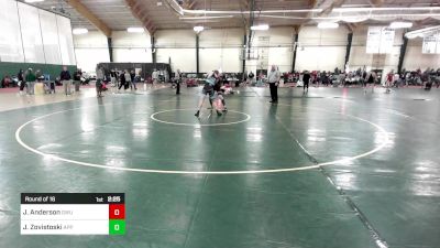 184 lbs Round Of 16 - Jha'Quan Anderson, Gardner-Webb vs Joe Zovistoski, Appalachian State