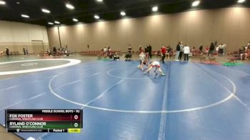 92 lbs 5th Place Match - Fox Foster, Cardinal Wrestling Club vs Ryland O`Connor, Cardinal Wrestling Club