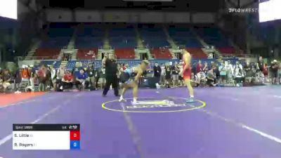 195 lbs Quarterfinal - Stephen Little, Kentucky vs Rylan Rogers, Idaho