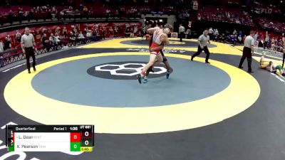 D3-120 lbs Quarterfinal - Logan Dean, Bethel-Tate vs Xavier Pearson, Trinity