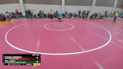 109-111 lbs Round 1 - Cru Cagle, Pace Rockwall Training Center vs Tyson Cummings, Rock Wrestling Club