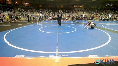 106 lbs Consi Of 8 #1 - Malaki Venetoff, Berryhill Wrestling Club vs Kolson Seachris, Bristow Youth Wrestling