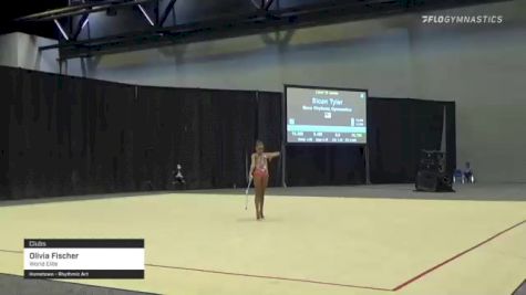 Olivia Fischer - Clubs, World Elite - 2021 USA Gymnastics Championships