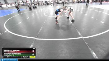 84 lbs Rd# 4- 2:00pm Friday Final Pool - Cooper McArthur, Minion Black vs Maxwell Bradley, Oklahoma Outlaws