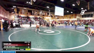 97 lbs 3rd Place Match - Maxim Sim, Los Angeles Wrestling Club vs Jacob Haluska, Team Temecula Wrestling Club