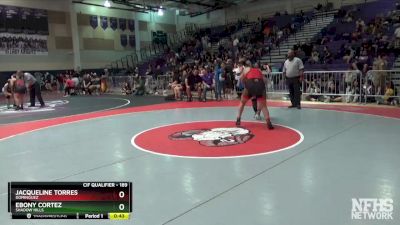 189 lbs Cons. Semi - Ebony Cortez, Shadow Hills vs Jacqueline Torres, Dominguez