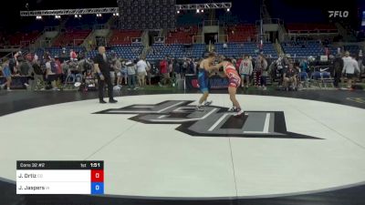 138 lbs Cons 32 #2 - Joseph Ortiz, Colorado vs Jase Jaspers, Iowa