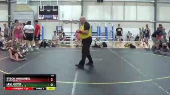 117 lbs Round 2 (6 Team) - Tyson Waughtel, Death Squad vs Levi Johns, Indiana Outlaws 2