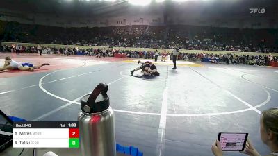 Semifinal - Ashly Motes, Morrison Takedown Club vs Avery Tetiki, Perry Girls Wrestling Club