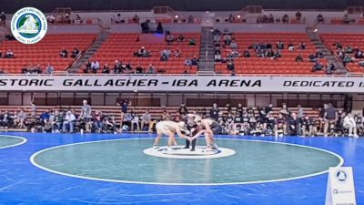 190 lbs Semifinal - Noah McDoulett, Tuttle vs Quinn Herbert, Loyola High School