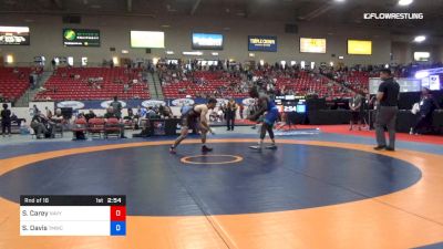 79 kg Rnd Of 16 - Spencer Carey, Navy- Marine Corps RTC vs Stacey Davis, TMWC/ WOLFPACK WC