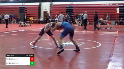 141 lbs Consolation - Devon Britton, Rutgers vs Danny Bertoni, Maryland