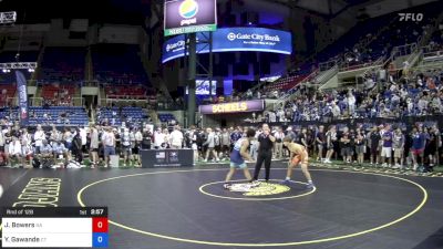 160 lbs Rnd Of 128 - James Bowers, Georgia vs Yash Gawande, Connecticut