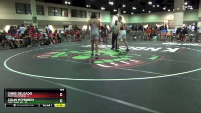 195 lbs Round 4 (6 Team) - Chris Delgado, Miami SouthRidge vs Colin Mcmahon, Fight Barn WC