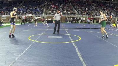 D2-144 lbs Cons. Semi - Lane Button, Wayland Union HS vs TY Johnson, Lake Fenton HS