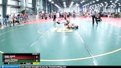 100 lbs Rd# 6- 9:00am Saturday Final Pool - Adam Petrov, Maryland Black vs Kael Davis, M2TCNJ