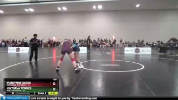 155 lbs Round 5 (12 Team) - Viktorya Torres, King University vs Marlynne Deede, Augsburg University