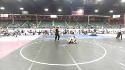 122 lbs Rr Rnd 3 - Shaiden Begay, Aftermath Eagles JW vs Akeela Mitchell, NM Gold