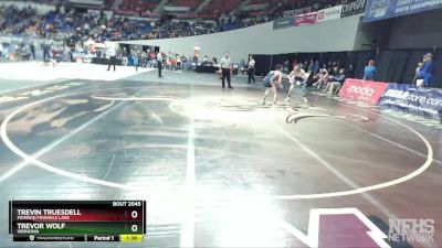 2A/1A-132 Quarterfinal - Trevor Wolf, Vernonia vs Trevin Truesdell, Monroe/Triangle Lake