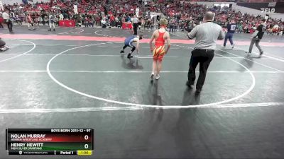 97 lbs Cons. Round 4 - Henry Hewitt, MGM Silver Spartans vs Nolan Murray, Askren Wrestling Academy