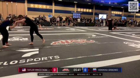 Taylor Wingstrom vs Veronika Gribenko 2024 ADCC Las Vegas Open