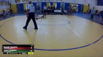 120 lbs Semis & Wb (16 Team) - Blaine Taranto, Southside Mafia vs Ryan Cominsky, Eagle Empire
