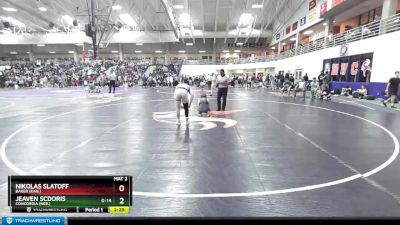 149 lbs Champ. Round 2 - Nikolas Slatoff, Baker (Kan.) vs Jeaven Scdoris, Concordia (Neb.)