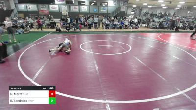 66 lbs Rr Rnd 2 - Nolan Moret, Chatfield Wrestling Club vs Blake Sandness, Matpac