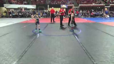 54 lbs Cons. Round 7 - Atticus Wass, Touch Of Gold vs Rykker Jessop, Ryse Wrestling Academy