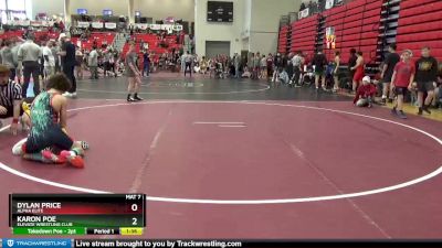 125 lbs Round 1 - Dylan Price, Alpha Elite vs Karon Poe, Elevate Wrestling Club