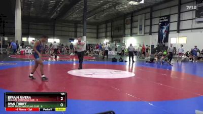 106 lbs Round 3 (4 Team) - Ivan Thrift, GREAT BRIDGE WRESTLING CLUB vs Efrain Rivera, REAL LIFE WRESTLING CLUB