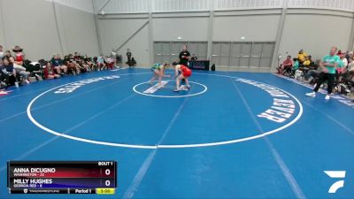 132 lbs Round 1 (8 Team) - Anna DiCugno, Washington vs Milly Hughes, Georgia Red