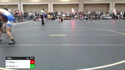 150 lbs Round Of 32 - Micah George, Wasatch WC vs Camron Pedigo, Mountain Man WC