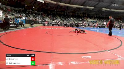 58 lbs Final - Jacob Graber, Summit Wrestling Academy vs Kaiden Galindez, Massa's Maniacs