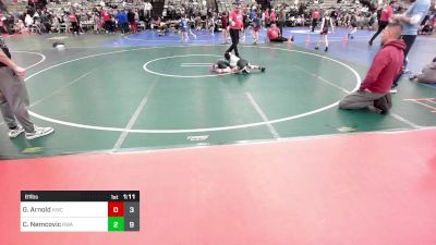 61 lbs Rr Rnd 7 - Gavin Arnold, Kraken vs Christopher Nemcovic, Roundtree Wrestling Academy Blue