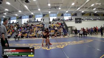 170 Boys 1st Place Match - James Brown, Bennion Boys vs D`Andre Salazar, Bonnevile Boys