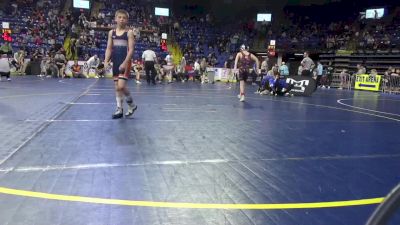 80 lbs Consy 5 - Elijah Santiago, Dieruff vs Bryce Reber, Mifflinburg