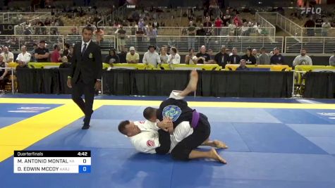 MIGUEL ANTONIO MONTALVO vs DAVID EDWIN MCCOY 2024 Pan Jiu Jitsu IBJJF Championship