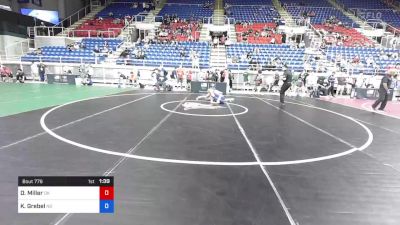 120 lbs Rnd Of 64 - Devon Miller, Oklahoma vs Koltyn Grebel, North Dakota