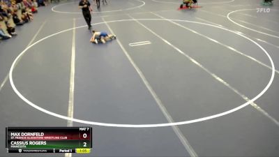 Champ. Round 1 - Cassius Rogers, Minnesota vs Max Dornfeld, St. Francis Gladiators Wrestling Club