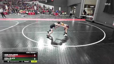 66 lbs Cons. Round 4 - Adin Kollross, Luxemburg-Casco vs Ezra Black, River Falls