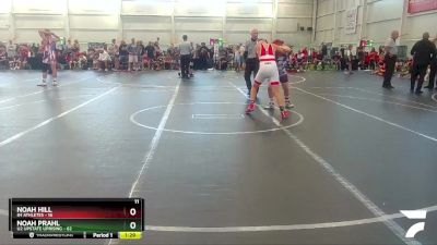 130 lbs Round 3 (8 Team) - Noah Prahl, U2 Upstate Uprising vs Noah Hill, 84 Athletes