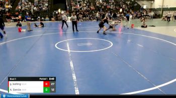 285 lbs Finals (2 Team) - Abraham Garcia, Adams State Reserve vs George Bolling, Northern State Reserve