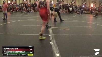 130 lbs Champ. Round 2 - RicAnthony Riccardella, Kvegas vs Mason Ferguson, Arsenal WC