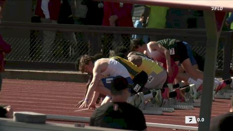 High School Boys' 100m, Final