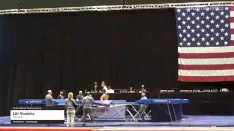 Lily Nicolette - Individual Trampoline, Top Star - 2021 USA Gymnastics Championships