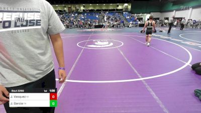 132 lbs Consi Of 16 #1 - Joshua Vasquez, MI vs Jimmy Garcia, PA